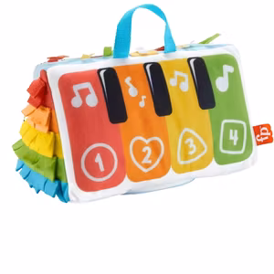 Fisher-Price Kick & Play Piano Med Ljud Och Ljus