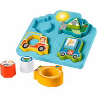 Fisher-Price Shapes & Sounds Vehicle Puzzle