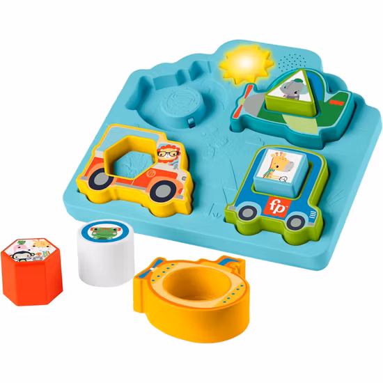 Fisher-Price Shapes & Sounds Vehicle Puzzle