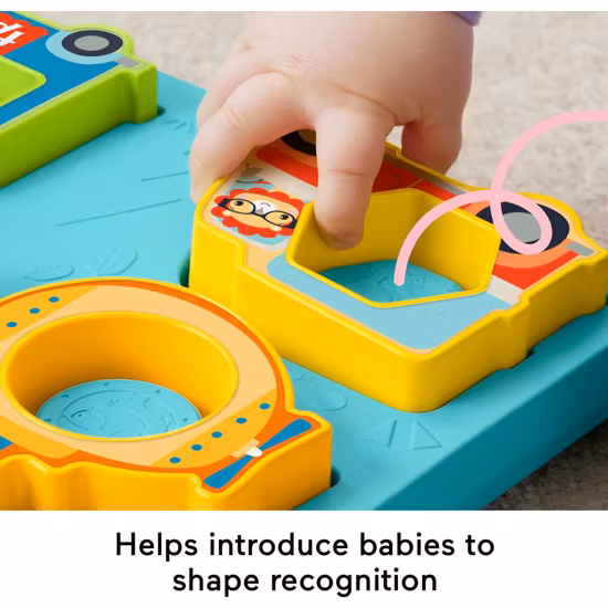 Fisher-Price Shapes & Sounds Vehicle Puzzle