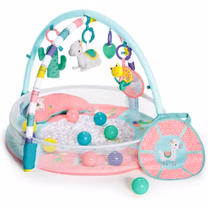 Bright Starts 4 i 1 Babygym Rosa