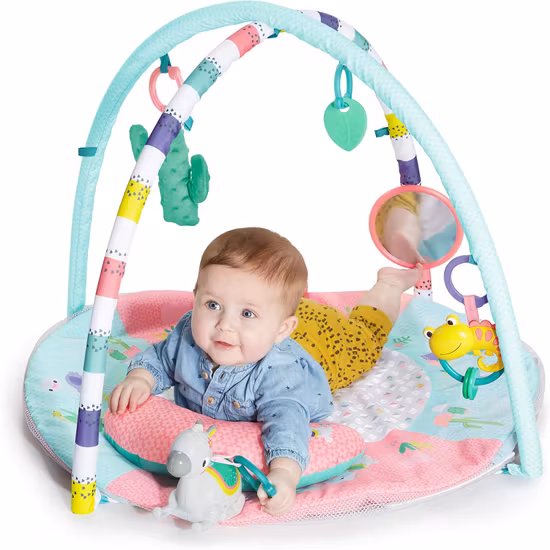 Bright Starts 4 i 1 Babygym Rosa