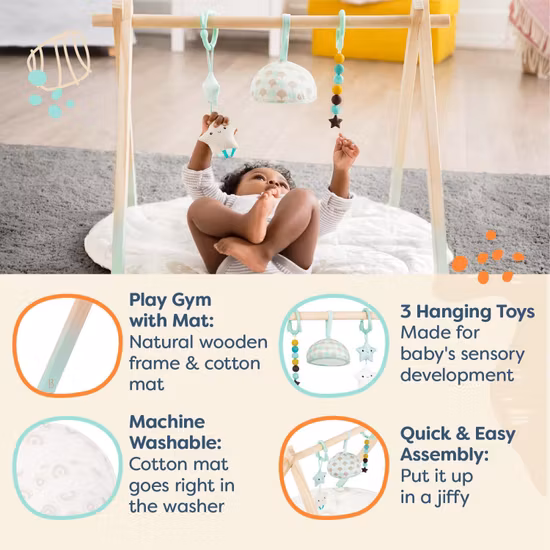 Battat Toys Babygym I Trä