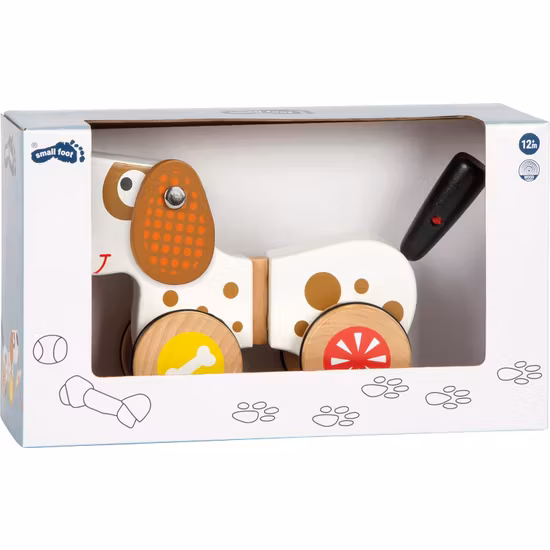 Small Foot Dragleksak Hund