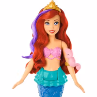 Disney Princess Ariel simmande sjöjungfrudocka