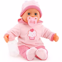 Bayer Design Babydocka Ljusrosa