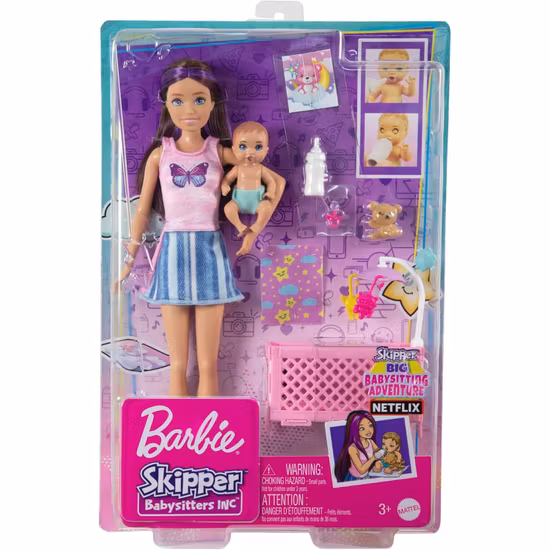 Barbie Skipper Barnvakt