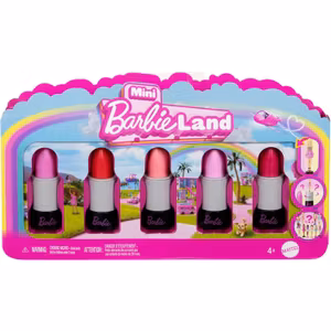 Barbie Mini BarbieLand 5-pack läppstiftscylindrar