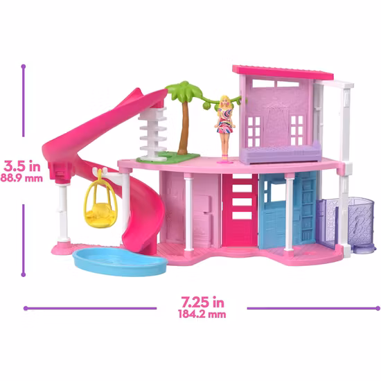 Barbie Mini BarbieLand Dreamhouse Med Tillbehör