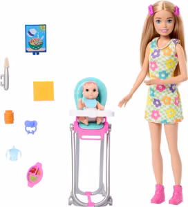 Barbie Skipper Barnvakt Måltid