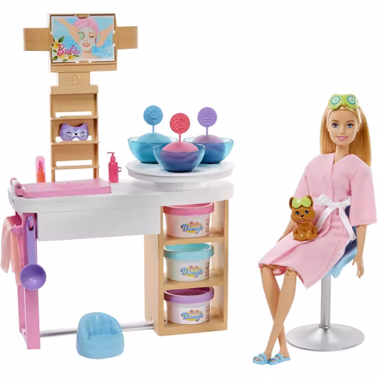 Barbie ansiktsmasker lekset