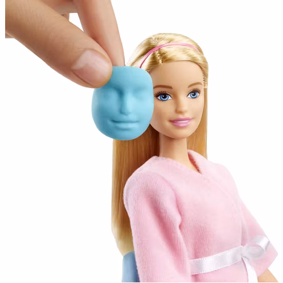 Barbie ansiktsmasker lekset