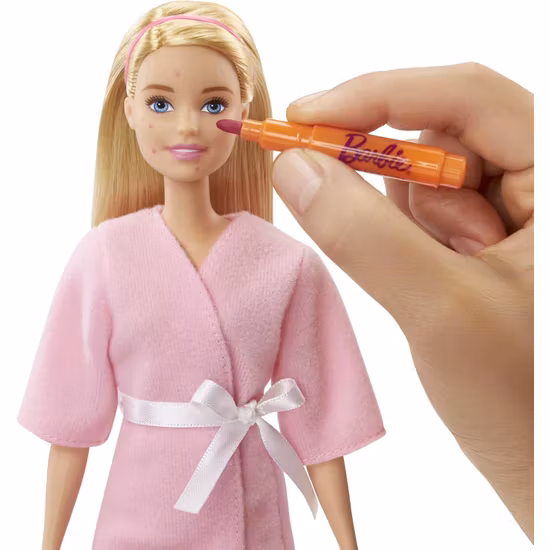 Barbie ansiktsmasker lekset