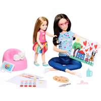 Barbie konstterapi med terapeutdocka