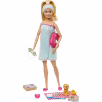 Barbie Spa Docka Med Tillhehör