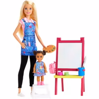 Barbie Docka Konstlärare
