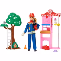 Barbie Careers Lekset Brandman