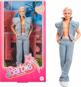 Barbie The Movie Ken samlardocka klädd i jeansset