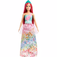 Barbie Dreamtopia Mörkrosa Hår