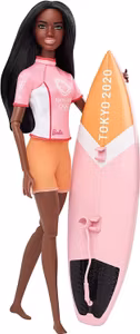 Barbie Olympics Surfing Docka
