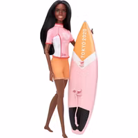 Barbie Olympics Surfing Docka