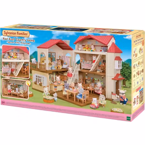 Sylvanian Families Villan med belysning med hemligt lekrum