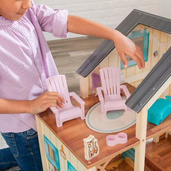 KidKraft häststall trädockhus