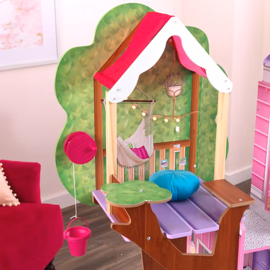 KidKraft Treehouse Retreat dockhus