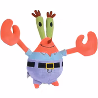 Svampbob Fyrkant Gosedjur Mr Krabba 20 cm