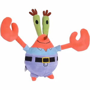 Svampbob Fyrkant Gosedjur Mr Krabba 20 cm