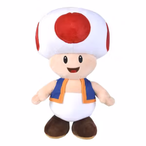 Super Mario Toad Gosedjur 40cm