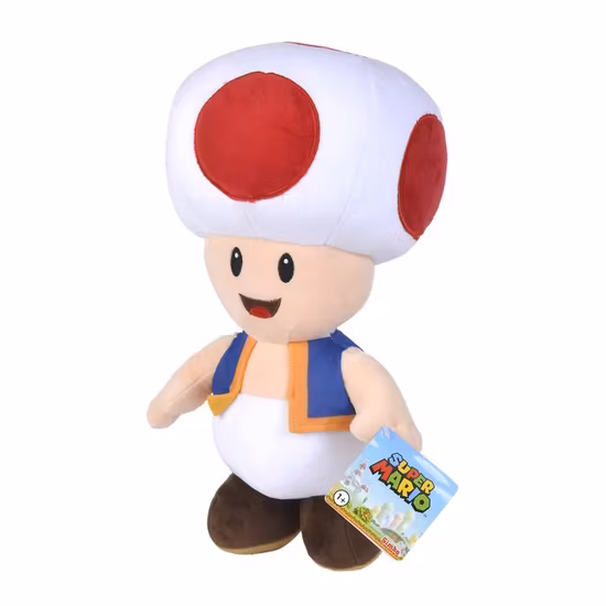 Super Mario Toad Gosedjur 40cm