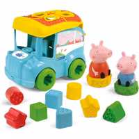 Clementoni Formsorteringsbuss Greta Gris