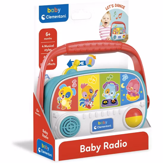Clementoni Min första Leksaksradio