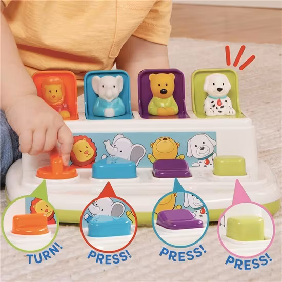 Battat Toys Pop Up Aktivitetsleksak