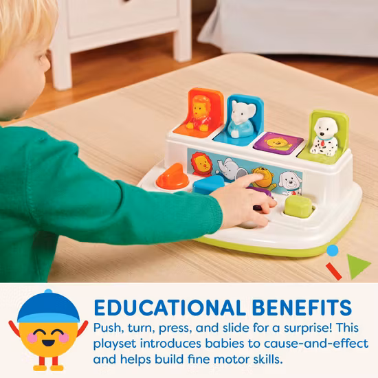 Battat Toys Pop Up Aktivitetsleksak