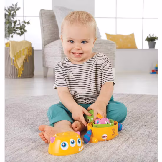 Fisher-Price Stack & Nest Monsters Stapelleksak