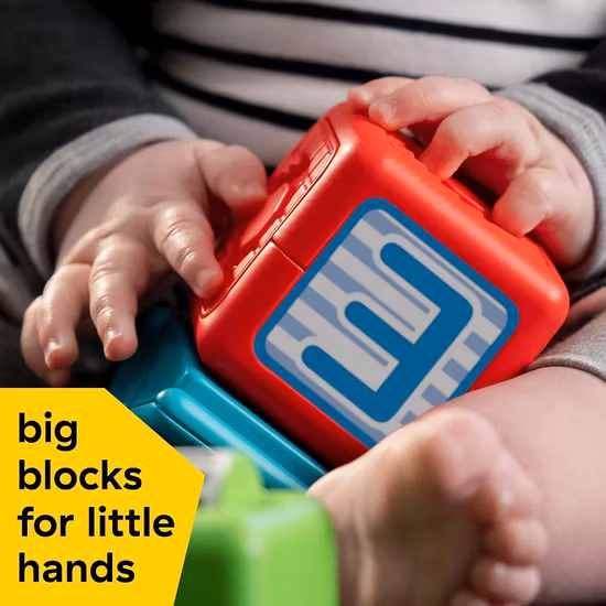 Baby Einstein Click & Create Magnetiska Aktivitetsklossar