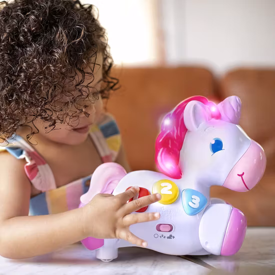 Bright Starts Rock & Glow Enhörning