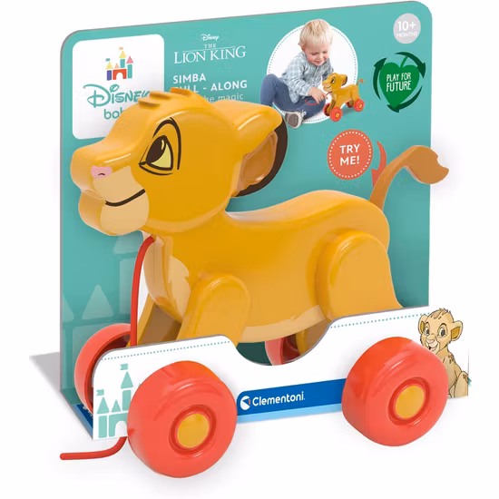 Disney Lejonkungen Simba Dragleksak