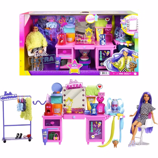 Barbie Extra lekset med exklusiv docka