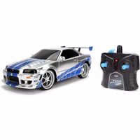 Fast & Furious Radiostyrd Bil Nissan Skyline GTR