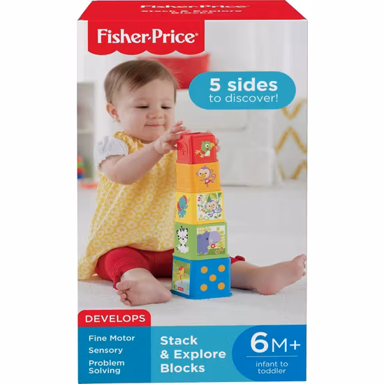 Fisher Price Stapelbara Klossar