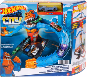 Hot Wheels City Wreck & Ride Gorilla Attack