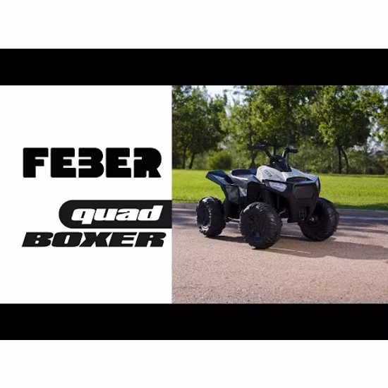 Feber Quad Boxer Elektrisk Fyrhjuling 12V