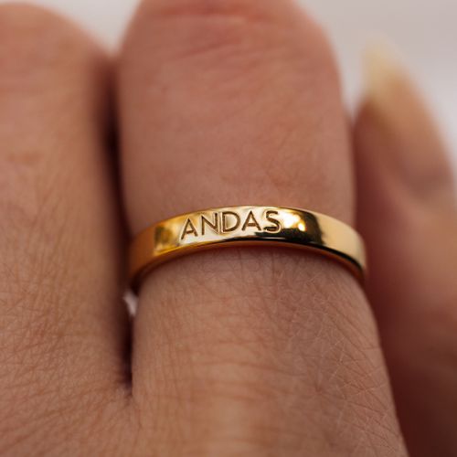 Andas ring guld