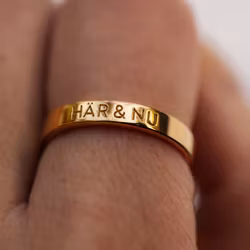 Här & Nu ring guld
