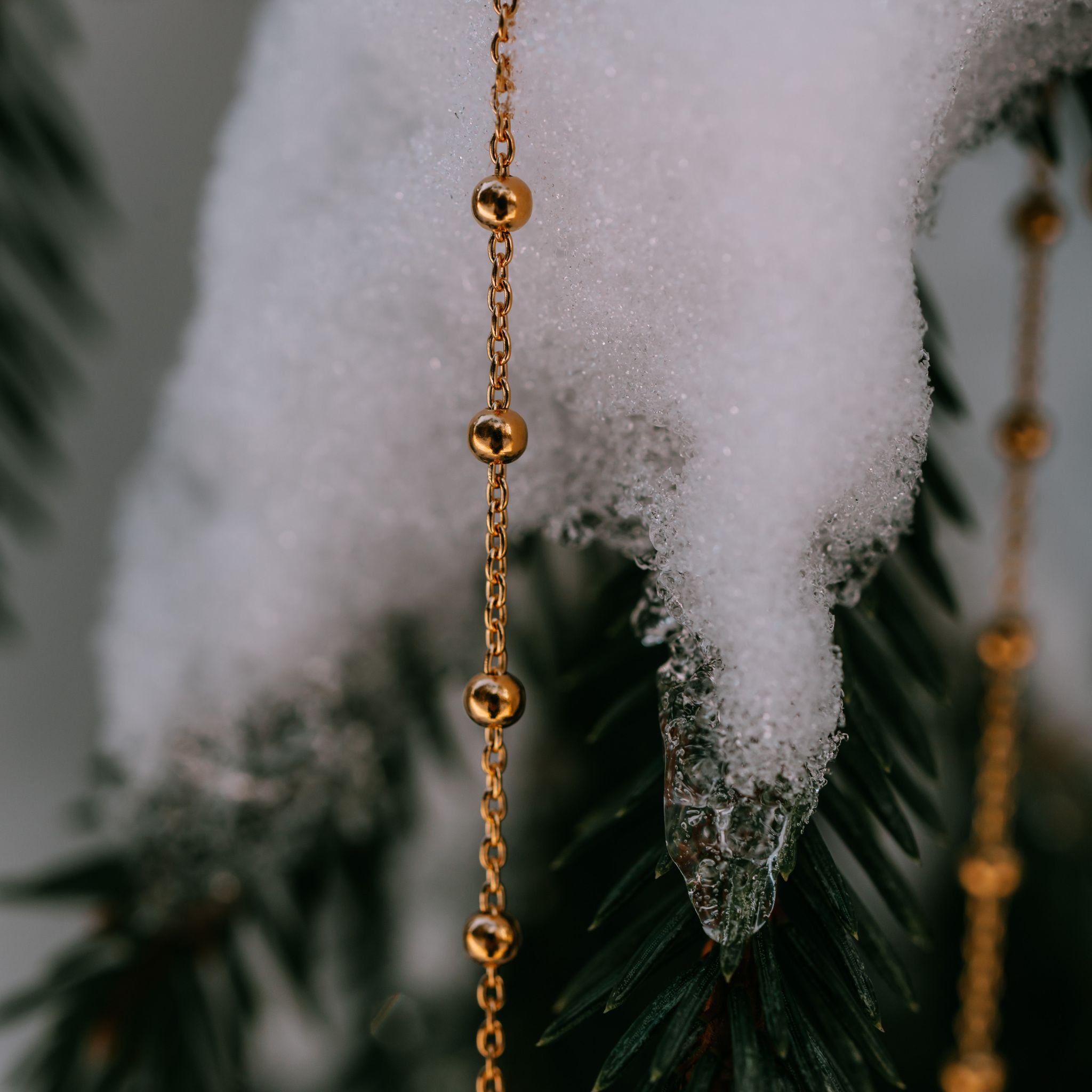 Pärla halsband guld