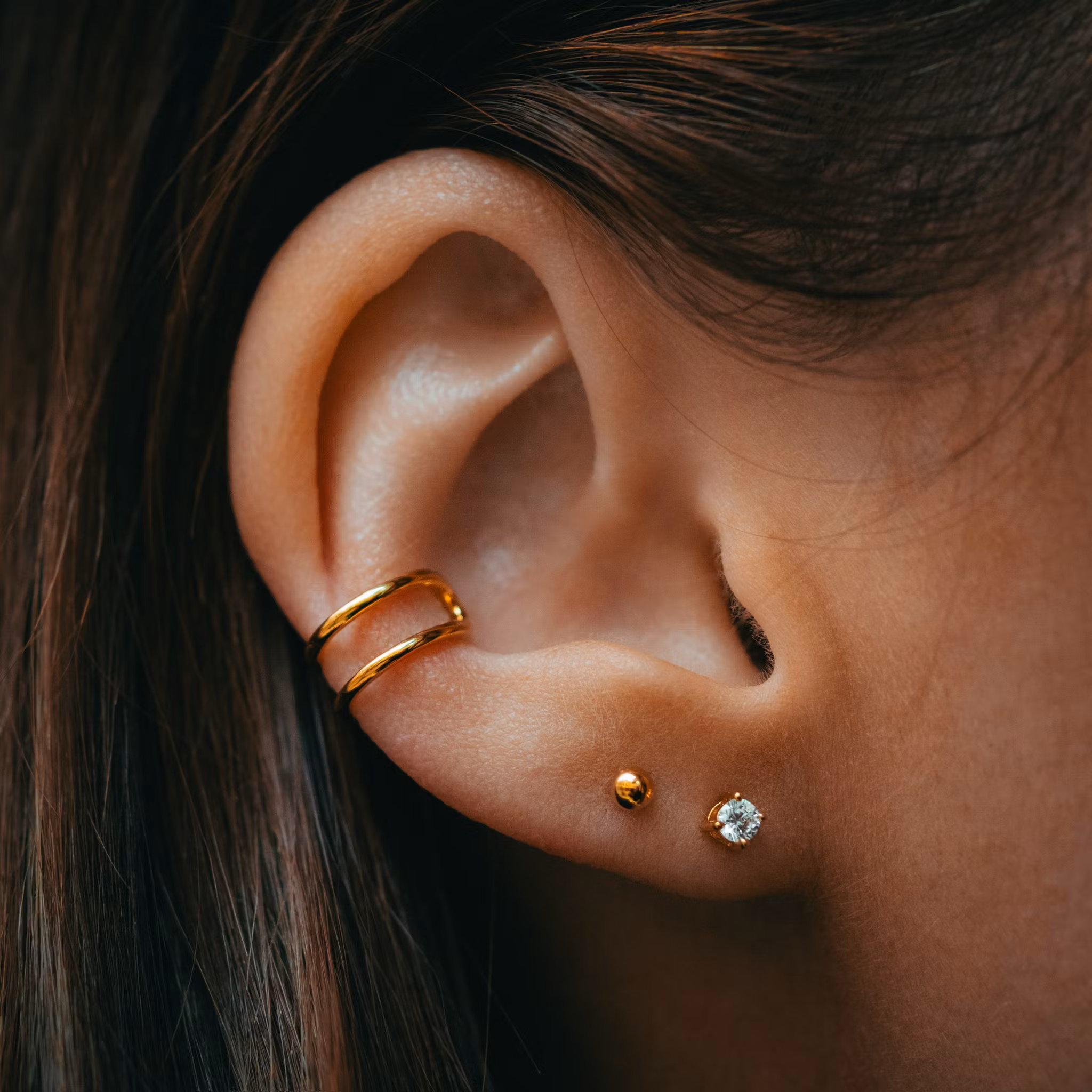 Viva earcuff guld