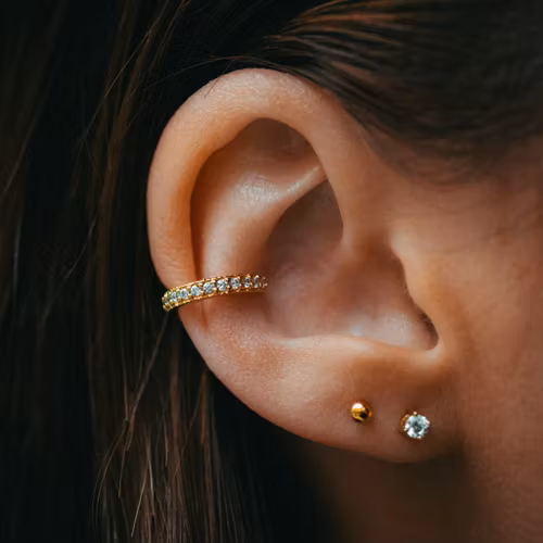 Tindra earcuff guld